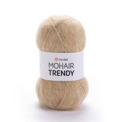 YARNART MOHAIR TRENDY - KNITTING YARN BEIGE - 134