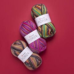 YARNART FORZA - MULTICOLOR KNITTING YARN