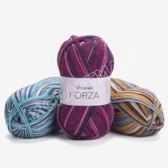 YARNART FORZA - MULTICOLOR KNITTING YARN