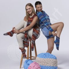 YARNART FORZA - MULTICOLOR KNITTING YARN VARIEGATED - 2504