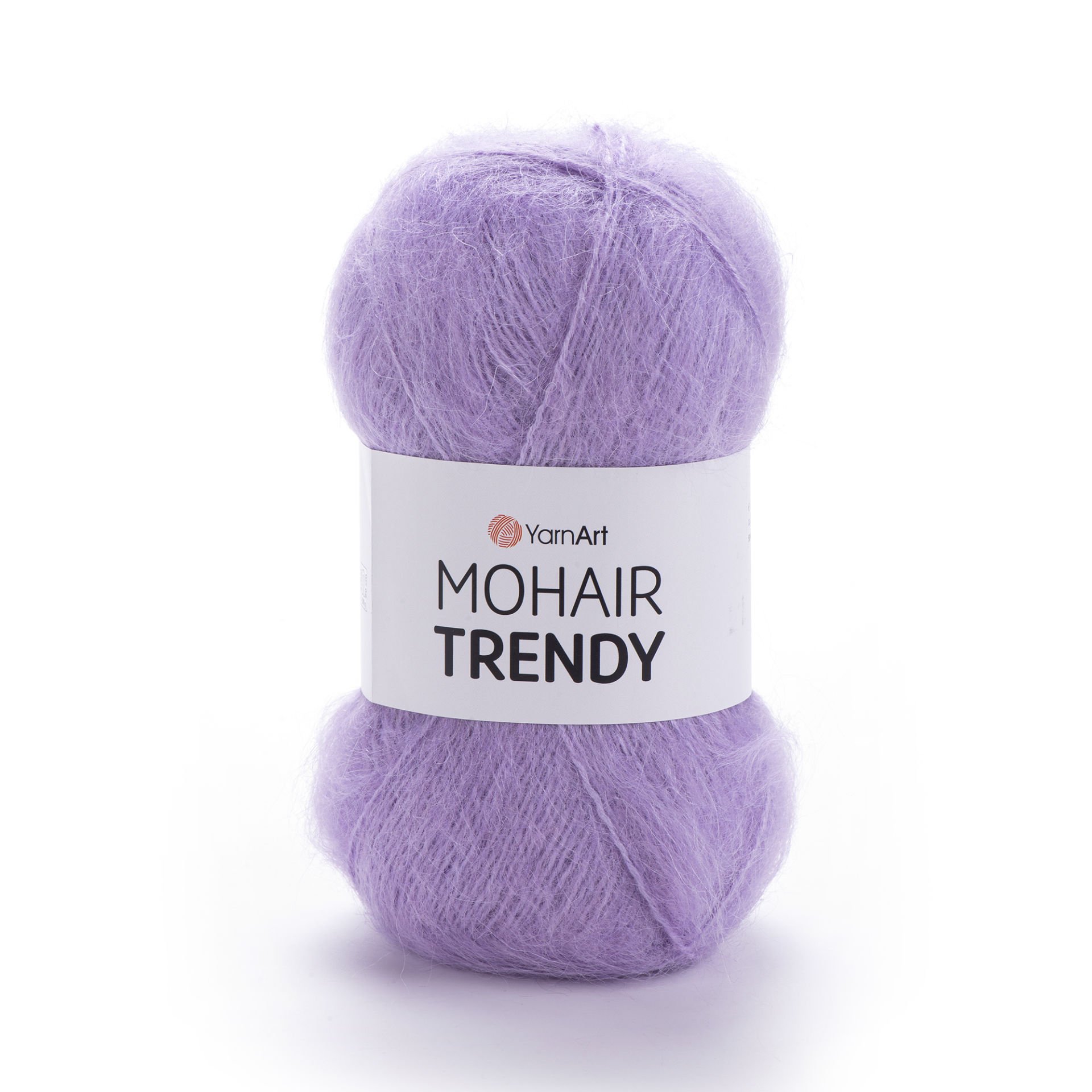 YARNART MOHAIR TRENDY - KNITTING YARN LILAC - 138