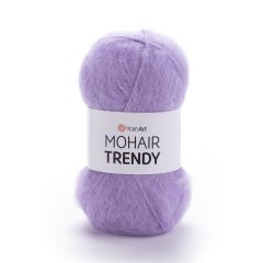 YARNART MOHAIR TRENDY - KNITTING YARN LILAC - 138