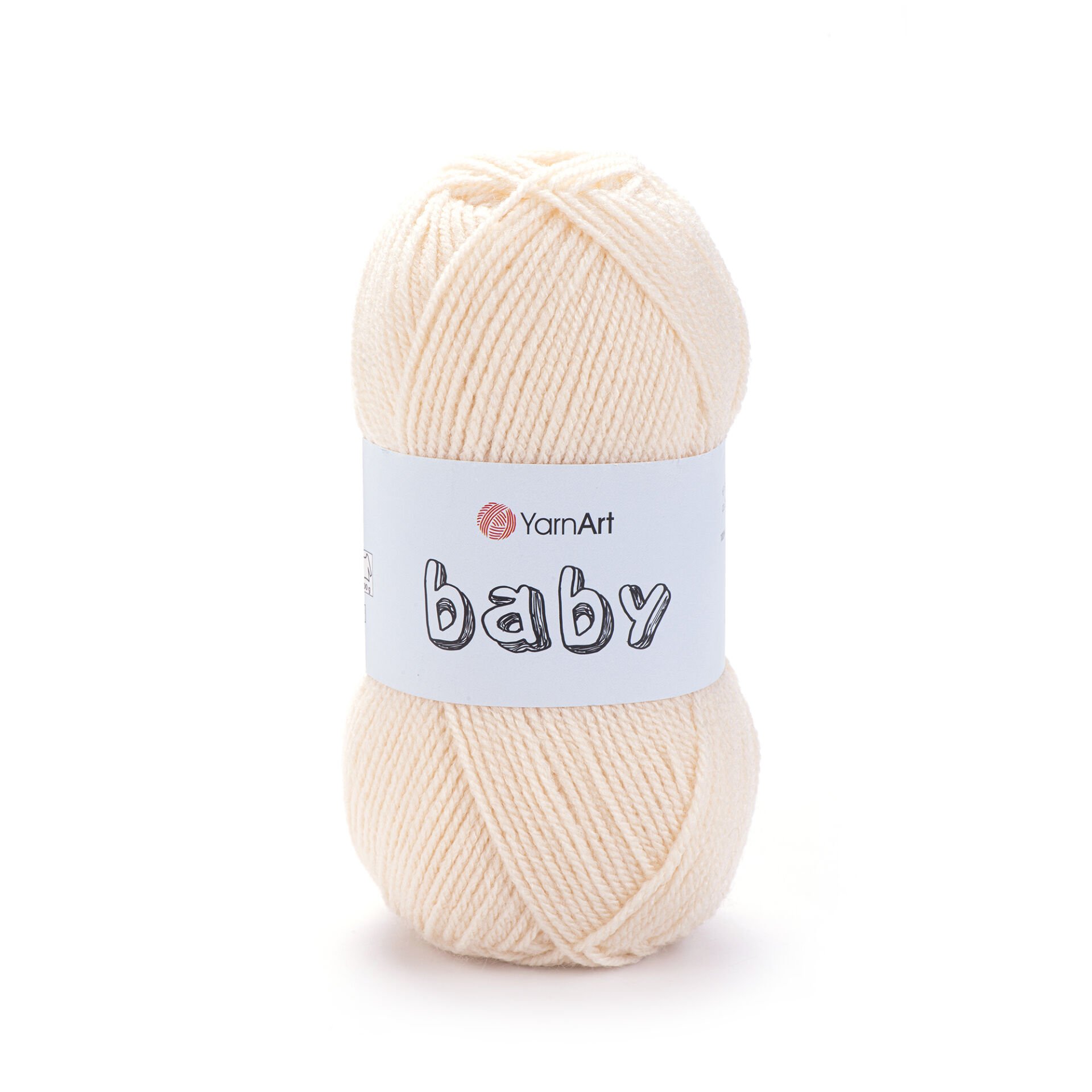 YARNART BABY - BABY YARN DARK CREAM - 854