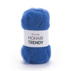 YARNART MOHAIR TRENDY - KNITTING YARN BLUE - 140