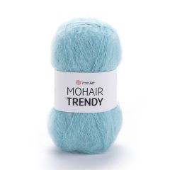 YARNART MOHAIR TRENDY - KNITTING YARN TURQUOISE - 142