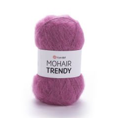 YARNART MOHAIR TRENDY - KNITTING YARN DUSTY ROSE - 144
