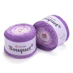 YARNART BOUQUET - MULTICOLOR KNITTING YARN VARIEGATED - 715
