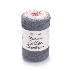 YARNART MACRAME COTTON SPECTRUM - MACRAME CORD VARIEGATED - 1306