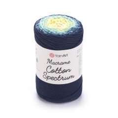 YARNART MACRAME COTTON SPECTRUM - MACRAME CORD VARIEGATED - 1328