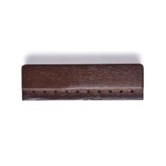 MAGNETIC WOODEN BAG FRAME 10 CM DARK BROWN