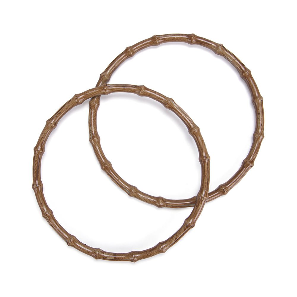 BAMBOO LOOKING BAG HANDLE 20 CM 2 PCS