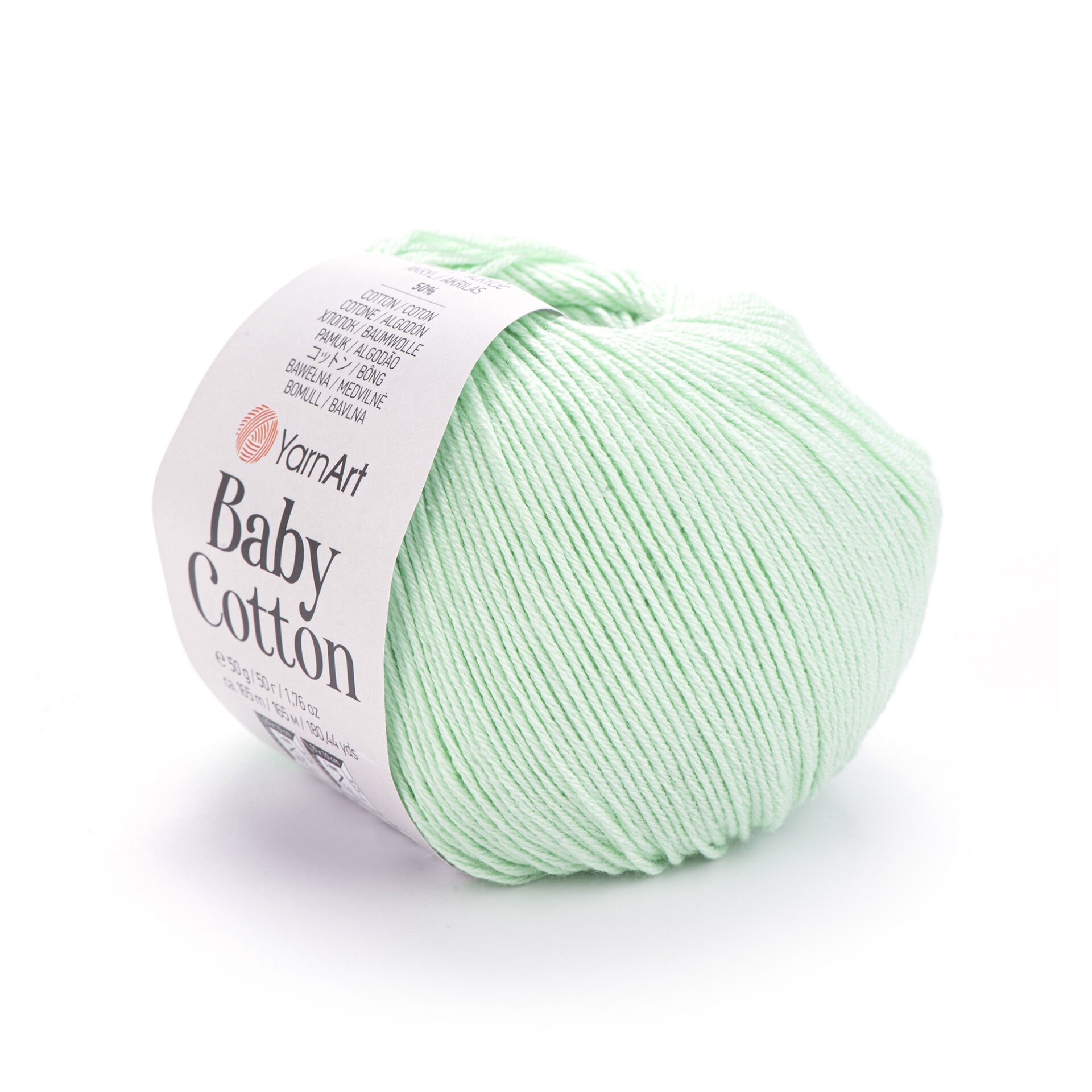 YARNART BABY COTTON - BABY YARN LIGHT AQUAMARINE - 435