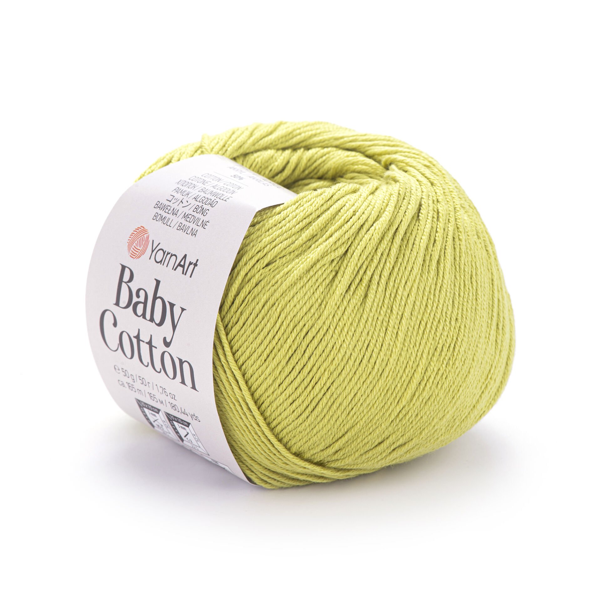 YARNART BABY COTTON - BABY YARN PISTACHIO - 436