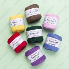 YARNART BOUQUET UNICOLOR -  KNITTING YARN