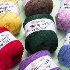 YARNART BOUQUET UNICOLOR -  KNITTING YARN