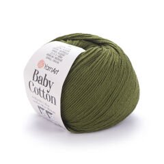 YARNART BABY COTTON - BABY YARN KHAKI - 443