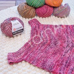 YARNART JEANS TROPICAL - MULTICOLOR KNITTING YARN