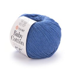 YARNART BABY COTTON - BABY YARN DENIM BLUE - 447