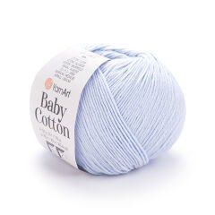 YARNART BABY COTTON - BABY YARN BABY BLUE - 450