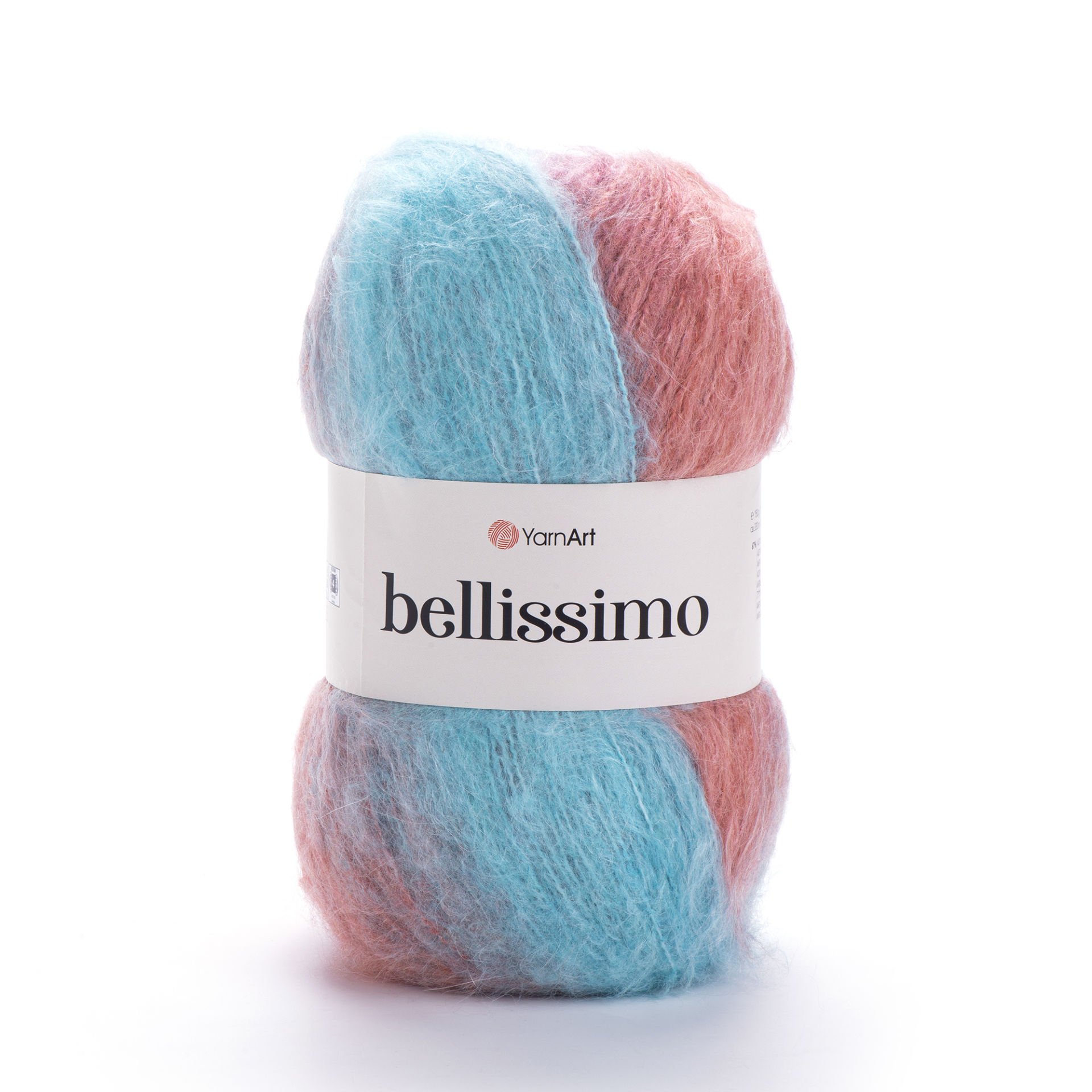 YARNART BELLISSIMO - MULTICOLOR KNITTING YARN VARIEGATED - 1408