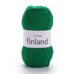 YARNART FINLAND - KNITTING YARN GREEN - 846