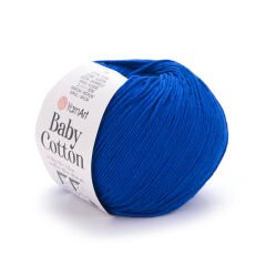 YARNART BABY COTTON - BABY YARN SAXE BLUE - 456