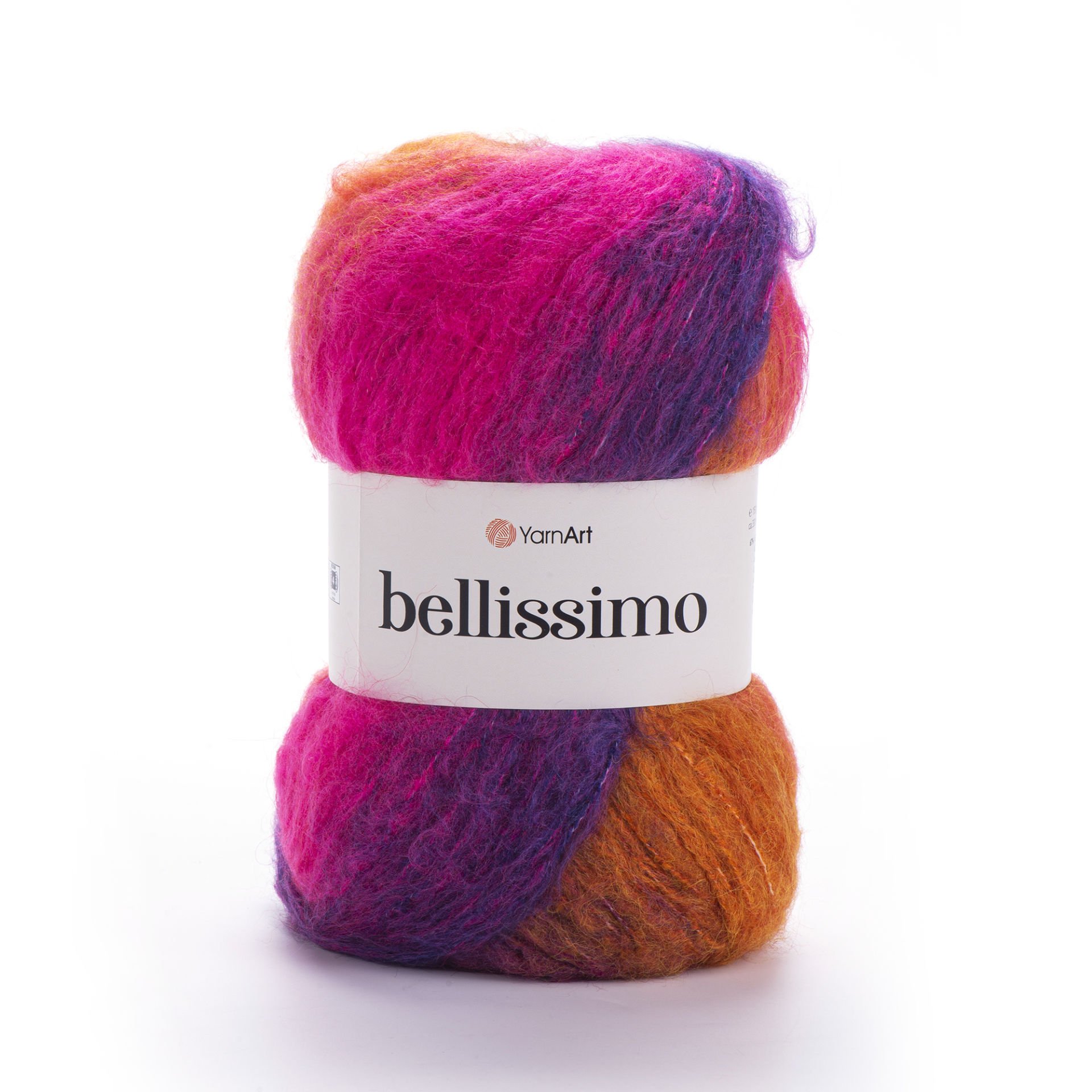 YARNART BELLISSIMO - MULTICOLOR KNITTING YARN VARIEGATED - 1415