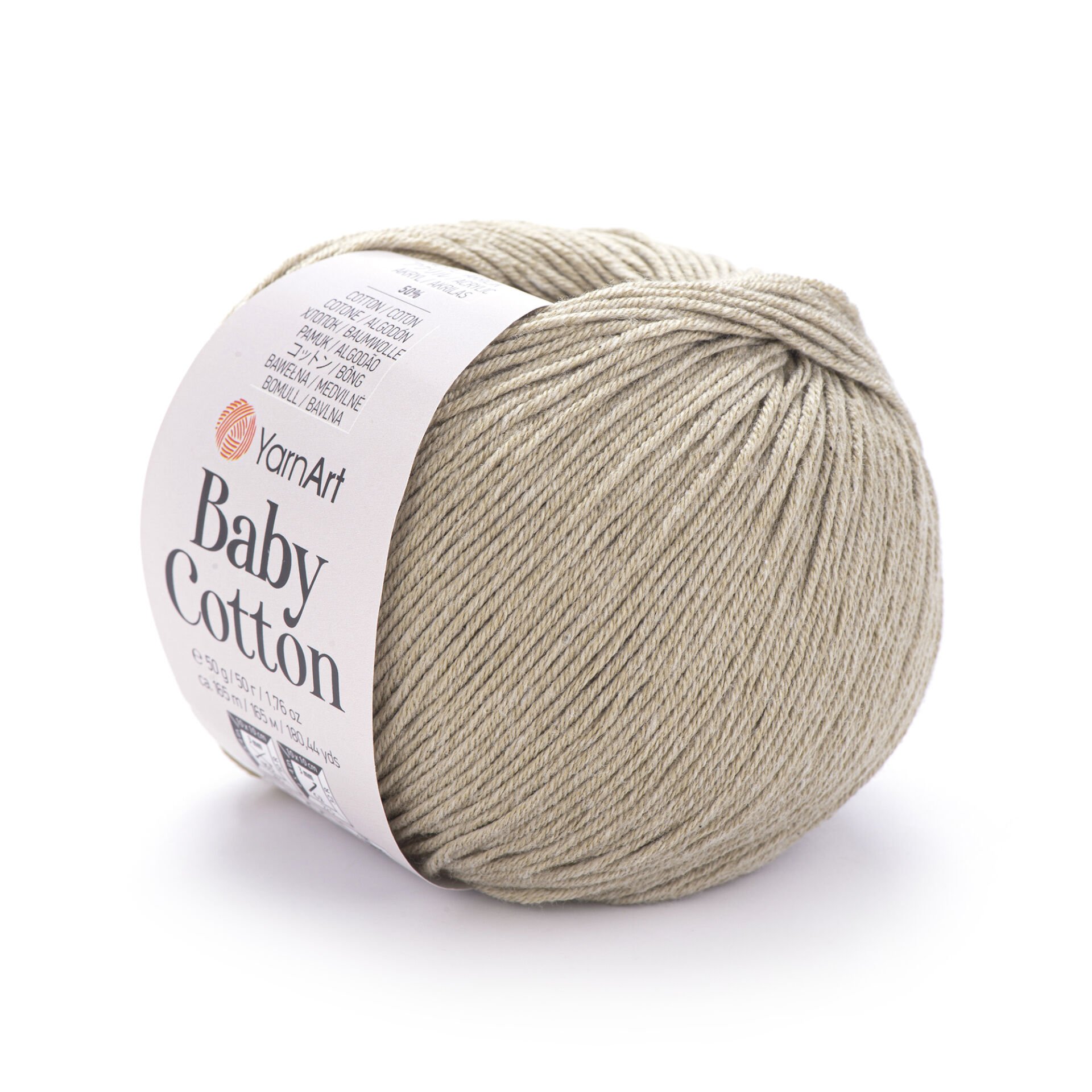 YARNART BABY COTTON - BABY YARN RESEDA GREEN - 434