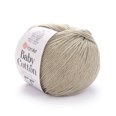 YARNART BABY COTTON - BABY YARN RESEDA GREEN - 434