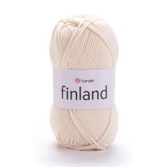 YARNART FINLAND - KNITTING YARN CREAM - 854