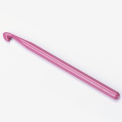 YARNART PLASTIC CROCHET HOOK 9 MM - PINK
