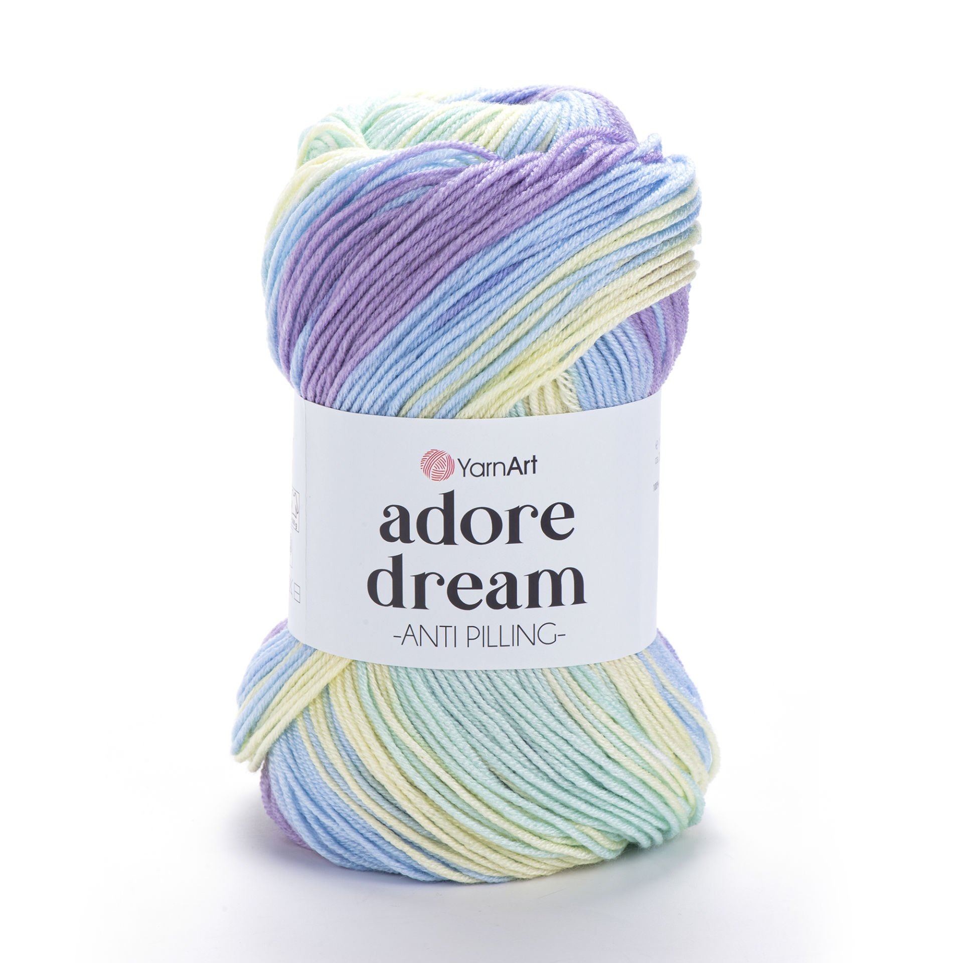 YARNART ADORE DREAM - KNITTING YARN VARIEGATED - 1076