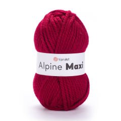 YARNART ALPINE MAXI - KNITTING YARN RED - 667