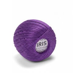 YARNART IRIS - MERCERIZED LACE YARN PURPLE - 919
