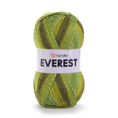 YARNART EVEREST - MULTICOLOR KNITTING YARN VARIEGATED - 7052