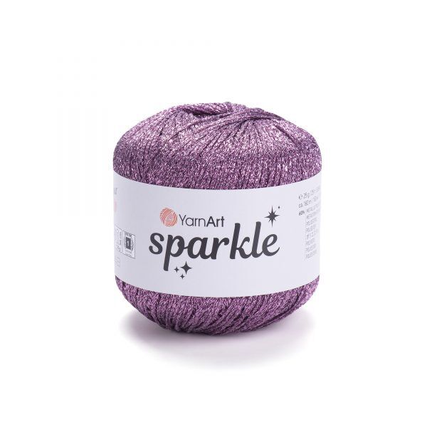 YARNART SPARKLE - KNITTING YARN PINK - 1334