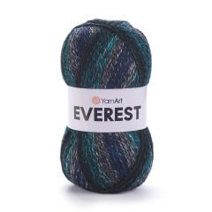YARNART EVEREST - MULTICOLOR KNITTING YARN VARIEGATED - 7054