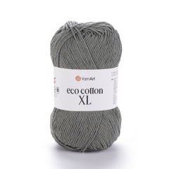 YARNART ECO COTTON XL - KNITTING YARN GREY - 782
