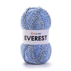 YARNART EVEREST - MULTICOLOR KNITTING YARN VARIEGATED - 7021