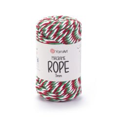 YARNART MACRAME ROPE 3 MM - MACRAME CORD VARIEGATED - 820
