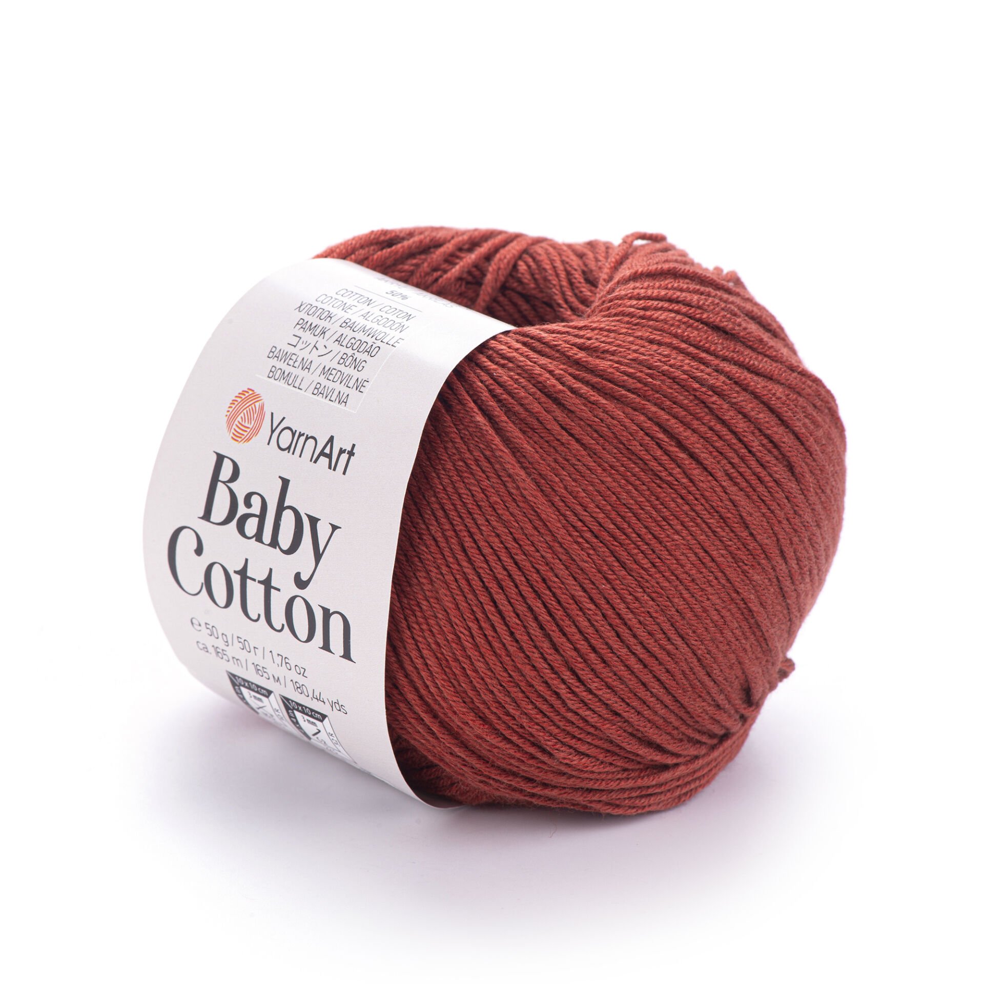 YARNART BABY COTTON - BABY YARN TERRACOTTA - 429
