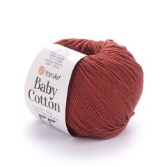YARNART BABY COTTON - BABY YARN TERRACOTTA - 429