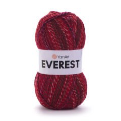 YARNART EVEREST - MULTICOLOR KNITTING YARN VARIEGATED - 7036