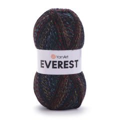 YARNART EVEREST - MULTICOLOR KNITTING YARN VARIEGATED - 7037