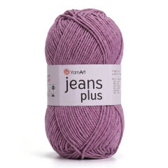 YARNART JEANS PLUS - KNITTING YARN DUSTY ROSE - 65