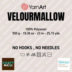 YARNART VELOURMALLOW - KNITTING YARN