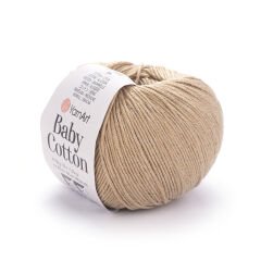 YARNART BABY COTTON - BABY YARN BEIGE - 405