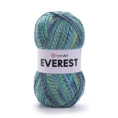 YARNART EVEREST - MULTICOLOR KNITTING YARN VARIEGATED - 7049
