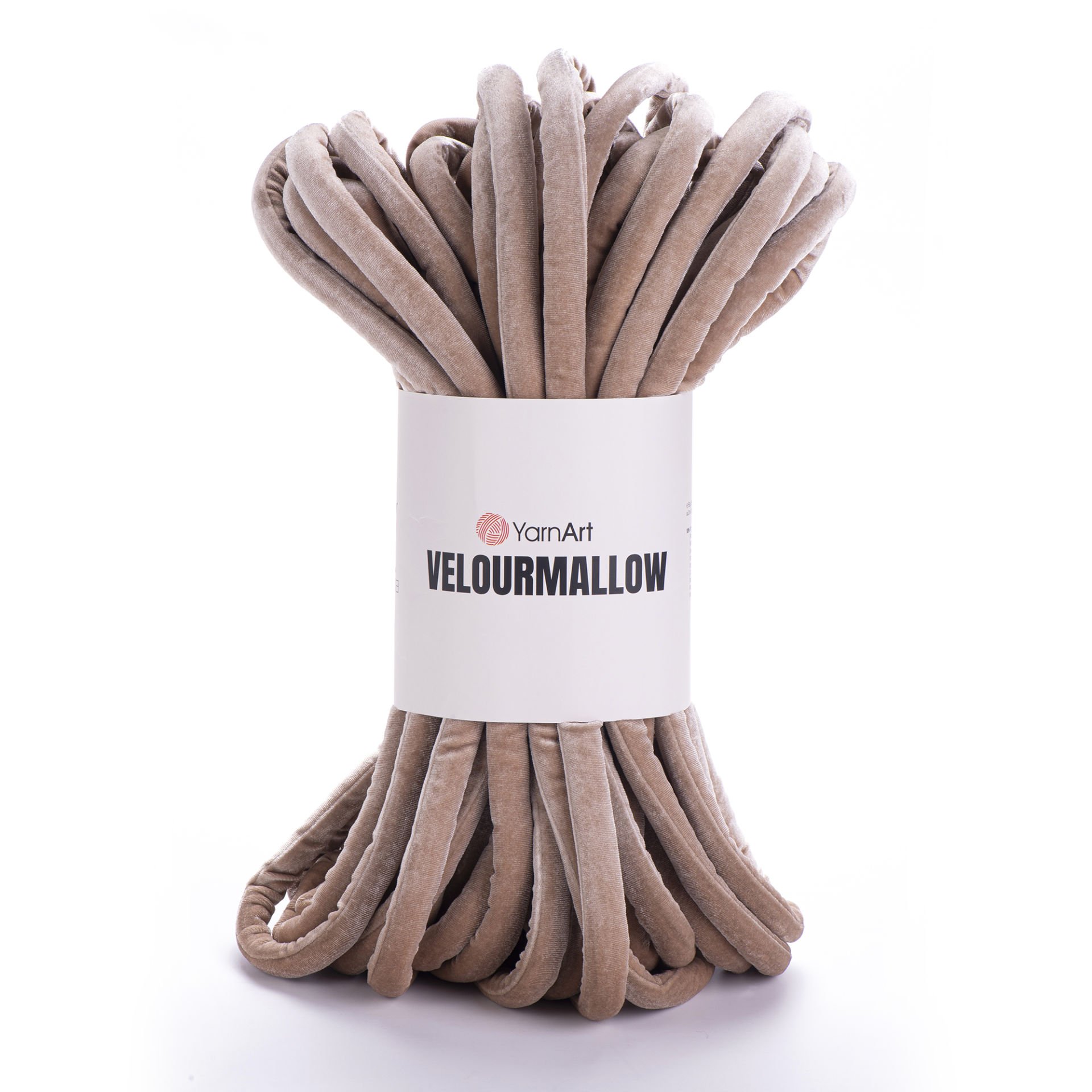 YARNART VELOURMALLOW - KNITTING YARN BEIGE - 7101