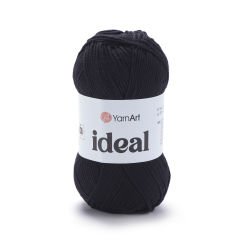 YARNART IDEAL - KNITTING YARN BLACK - 221